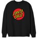 Santa Cruz Classic Dot Front Sweater - Black