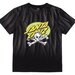 Santa Cruz Oval Dot Skull  Tee - Black