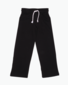 The Girl Club Black Wide Leg Fleece Lounge Pants