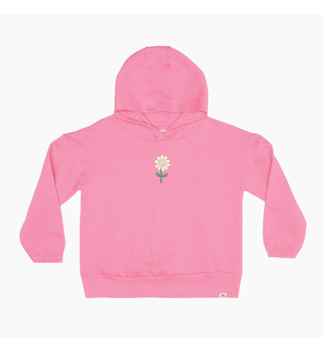 The Girl Club Flower Garden Fleece Hood