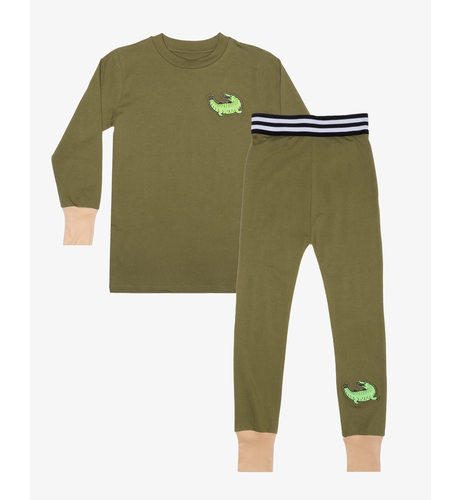Band Of Boys Crocodile Winter Pjs