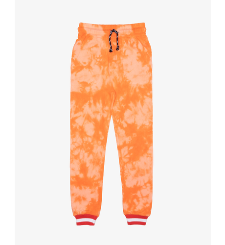 Band Of Boys Orange Tie-Dye Fleece Joggers