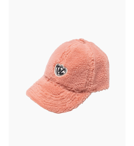 The Girl Club Terracotta Fluffy Hip Hop Cap