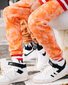 Band Of Boys Orange Tie-Dye Fleece Joggers