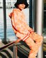 Band Of Boys Orange Tie-Dye Fleece Joggers