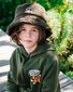 Band Of Boys Khaki Green Fluffy Bucket Hat