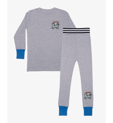 Band Of Boys Bob Tiger Waffle Winter Pjs