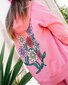 The Girl Club Flower Garden Fleece Hood