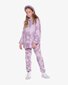 The Girl Club Purple Tie-Dye Love Yourself Hood