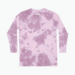 The Girl Club Purple Tie-Dye Love Yourself L/S Tee