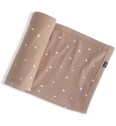 LFOH Swaddle Blanket - Biscotti Speck