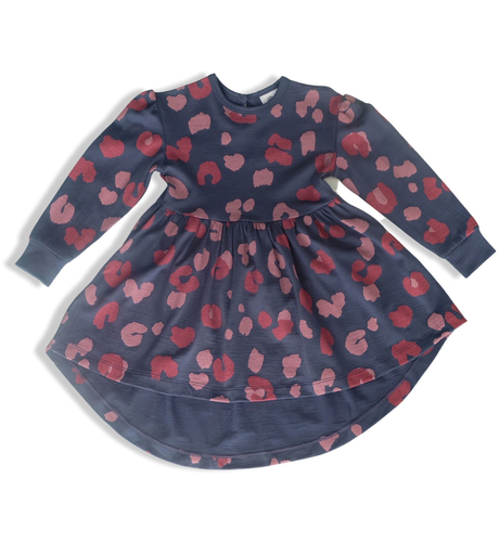 LFOH Emilia Swing Dress - Storm Roar.