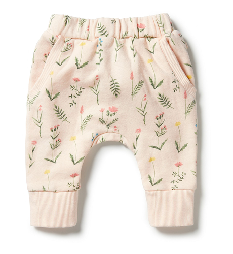 Wilson & Frenchy Organic Terry Slouch Pant - Wild Flower