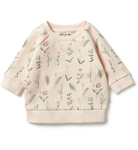 Wilson & Frenchy Organic Terry Sweat - Wild Flower