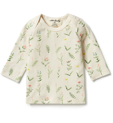 Wilson & Frenchy Organic Envelope Top - Wild Flower