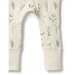 Wilson & Frenchy Organic Zipsuit With Feet - Wild Flower