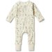 Wilson & Frenchy Organic Zipsuit With Feet - Wild Flower
