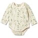 Wilson & Frenchy Organic Envelope Bodysuit - Wild Flower