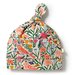 Wilson & Frenchy Organic Knot Hat - Birdy Floral