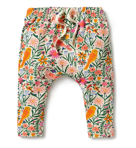 Wilson & Frenchy Organic Legging - Birdy Floral