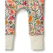 Wilson & Frenchy Organic Zipsuit With Feet - Birdy Floral