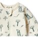 Wilson & Frenchy Organic Zipsuit With Feet - The Woods