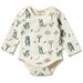 Wilson & Frenchy Organic Envelope Bodysuit - The Woods