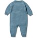 Wilson & Frenchy Knitted Button Growsuit - Arctic Blast