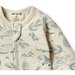 Wilson & Frenchy Organic Zipsuit With Feet - Arctic Blast