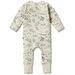 Wilson & Frenchy Organic Zipsuit With Feet - Arctic Blast