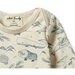 Wilson & Frenchy Organic Envelope Bodysuit - Arctic Blast