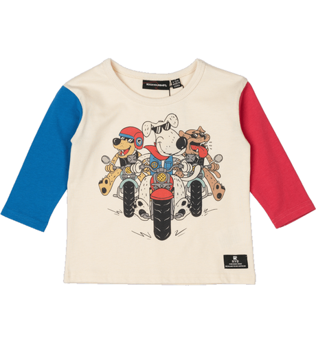 Rock Your Baby Pups On Bikes L/S T-Shirt