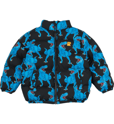 Rock Your Kid Blue Rex Puff Padded Jacket