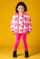 Rock Your Kid Pink Velvet Knee Patch Tights