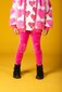 Rock Your Kid Pink Velvet Knee Patch Tights