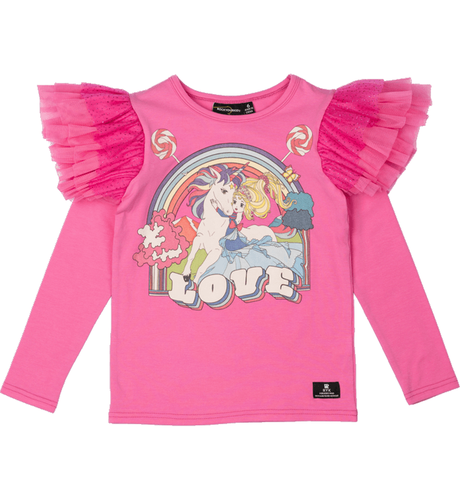 Rock Your Kid Unicorn Love L/S T-Shirt