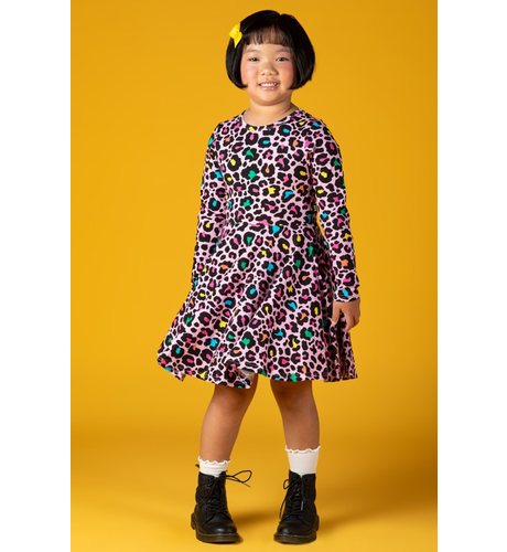 Rock Your Kid Blondie L/S Waisted Dress