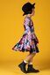 Rock Your Kid Midnight Florals L/S Waisted Dress