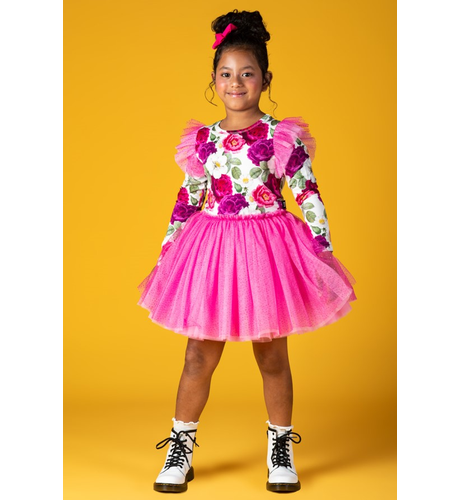 Rock Your Kid Luna L/S Circus Dress