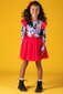 Rock Your Kid Midnight Florals L/S Circus Dress