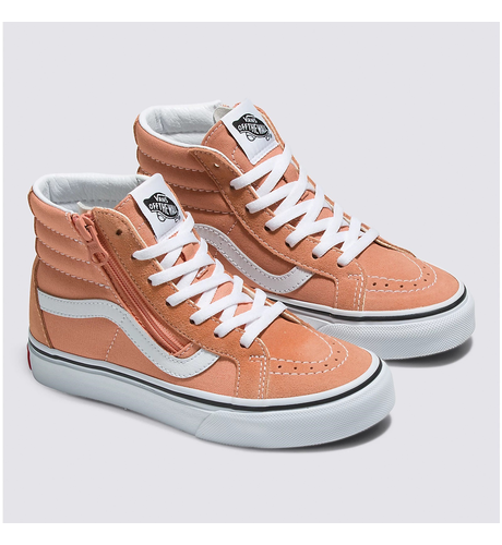 Vans Kids Sk8-Hi Side Zip Color Theory - Sun Baked