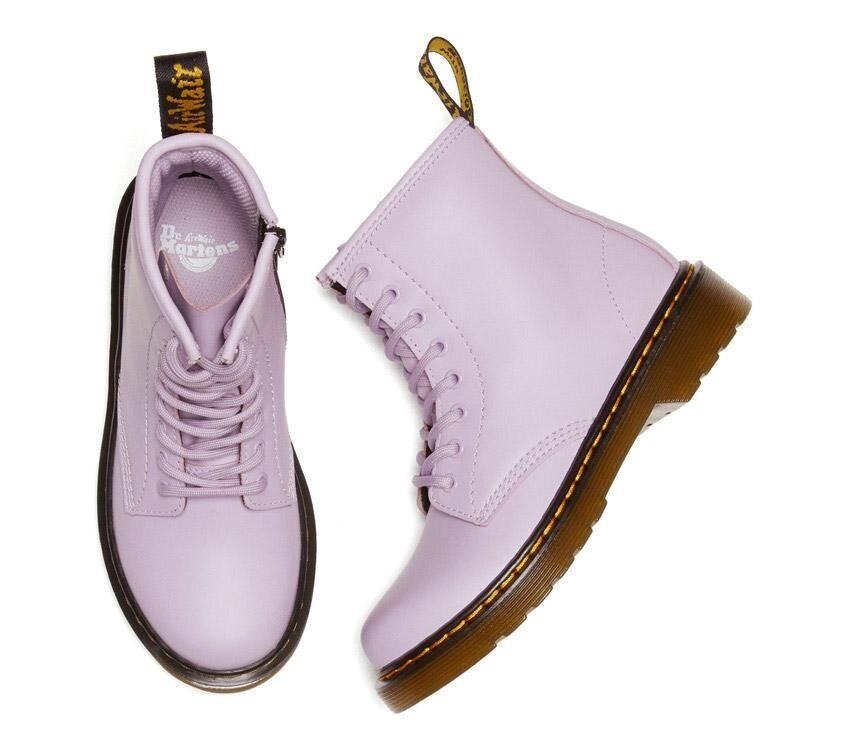 Light purple dr martens sale
