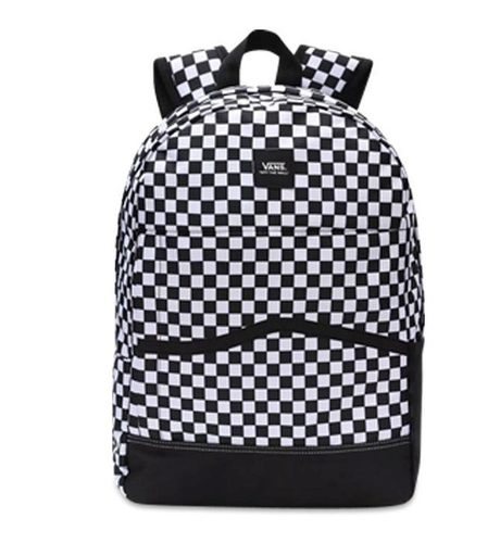 Vans Construct Skool Backpack - Blk/Wht Check