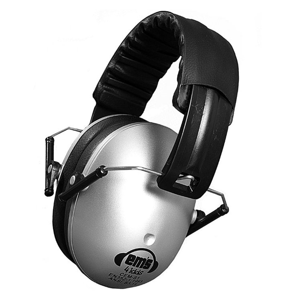 Em's Kids Earmuffs Silver NURSERYHealth & Safety Kids Clothing NZ Shop Online Kid