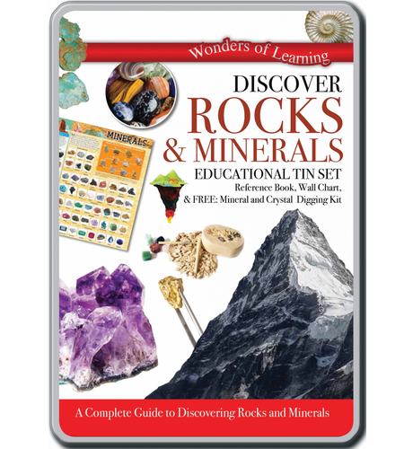 Rocks & Minerals Tin Set
