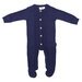 Korango Textured Knit Romper - Navy