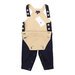 Korango Stretch Twill Overall - Navy