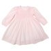 Korango Tone on Tone Smocked Dress - Light Pink