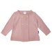 Korango Double Breasted Textured Knit Jacket - Dusty Pink