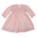 Korango Hand-Smocked Dress - Dusty Pink